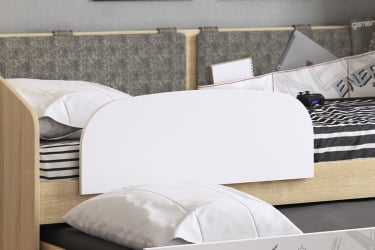 Бортик для деткой кровати КСЙЗ-123 белый / XYZ-123