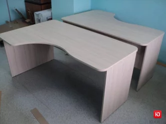 Стол угловой Глассй 1.14.16Пр Туя / Glassy