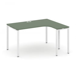 Стол эргономичный правый CОНCЕПТ CН.ОСА-002(Р) Кобо Белый / CONCEPT CN.OSA-002(R)