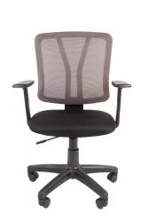 Кресло офисное CХАИРМАН 626 Черный Серая сетка / CHAIRMAN