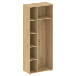 Гардероб широкий СХИФТ СК.ГБ-4 Тиквуд Светлый/Белый Бриллиант / SHIFT SK.GB-4