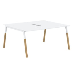 Рабочая станция Форта ФВСТ 1513 Белый премиум Дуб Гамильтон / Forta FWST