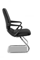 Кресло для посетителей Коллеге CЛГ-628 ЛТУ-C Блаcк / College CLG-628 LTU-C Black