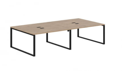 Бенч-система ЕДИС ЕКВСТ 3116 Дуб Денвер светлый Черный / EDIS EQWST