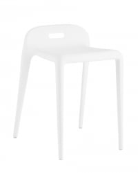 Табуретка Слеттен пластик Белый / Sletten