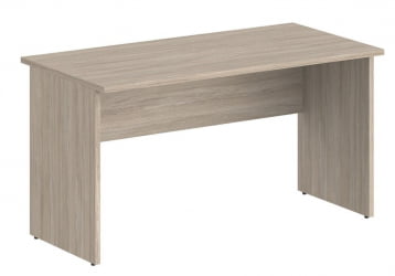 Стол рабочий с опорами Сигма СГ.400.ОЛ Дуб светлый / Sigma SG.400.OL