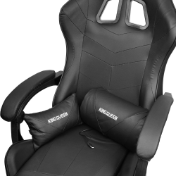 Геймерское кресло 088 цвет черный с массажем 088-блаcк-масс / 088-black-mass