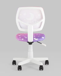 Кресло компьютерное детское ЛОЛО Старрй Нигхт пластик белый / Starry Night