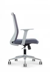 Кресло офисное ТРЭНД ГРЕЙ ЛБ Серая сетка / GREY LB