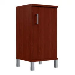 Стеллаж с дверью ДСП В411.2 Л Бургунди / L