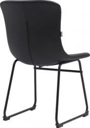 Кресло для посетителей Еверпроф Експо CФ Экокожа Черный / Everprof Expo CF