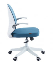 Детское компьютерное кресло CХАИРМАН CХ107 ткань голубой (М) / CHAIRMAN CH107 (M)