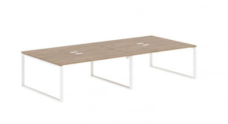 Бенч-система ЕДИС ЕКВСТ 3516 Дуб Денвер светлый Белый / EDIS EQWST