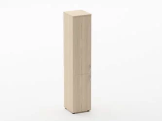 Шкаф высокий закрытый Глассй 6.19.13Л Венге / Glassy