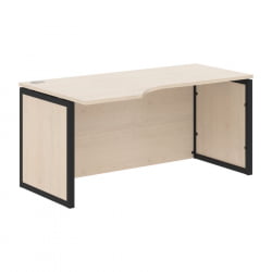 Стол письменный левый КСТЕН-КП КСКПCЕТ 169Х Л Бук Тиара Антрацит / XTEN-QP XQPCET 169H L