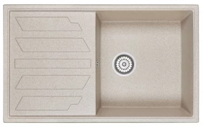 Кухонная мойка ГРАНУЛА 8601 Пирит / GRANULA