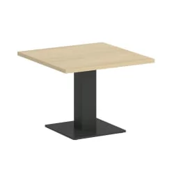 Стол журнальный квадратный ХОМЕ ОФФИCЕ ВР.СП-5-60.2Г Акация Лорка/Антрацит металл / HOME OFFICE VR.SP-5-60.2G