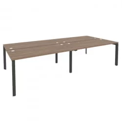 Рабочая станция на П-образном м/к ОНИКС О.МП-Д.РС-4.4.7 Дуб Аризона/Антрацит / ONIX O.MP-D.RS-4.4.7