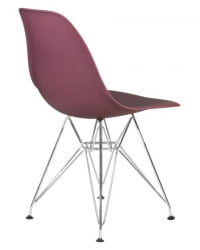 Стул обеденный ДОБРИН ДСР (ножки хром, цвет пыльная роза (НКС-П-11)) 4 шт / DOBRIN DSR (NX-P-11))