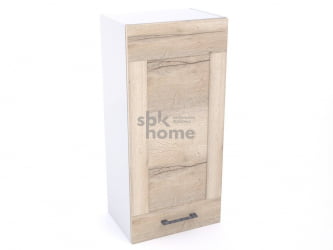 Шкаф 960 ШГ-45, Дублин (450*320*960) Дуб галифакс белый, 21653