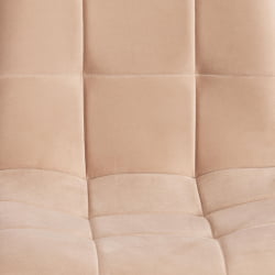 Мягкий стул CХИЛЛЙ МАКС Велюр/металл , 45 х 54 х 90 см , бежевый/черный / CHILLY MAX