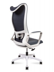 Кресло офисное ВАВЕ АМ3-Х(ВХИТЕ) Серый / WAVE AM3-H(WHITE)