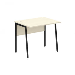 Стол рабочий ИМАГО Плус СП-1П Клен Черный / IMAGO Plus СП-1P
