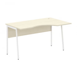 Стол эргономичный правый ИМАГО Плус СА-2П(Пр) Клен Белый / IMAGO Plus СА-2P(Пр)