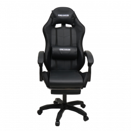 Кресло 908 КИНГКУЕЕН цвет черный с массажем и подсветкой 908-блаcк-масс / KINGQUEEN 908-black-mass