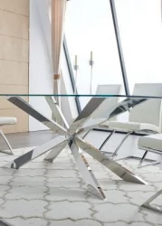 Стол Т088 (180) Серебро / T088