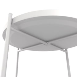 Круглый стол Берген Белый