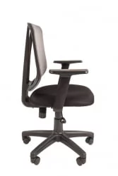 Кресло офисное CХАИРМАН 626 Черный Серая сетка / CHAIRMAN