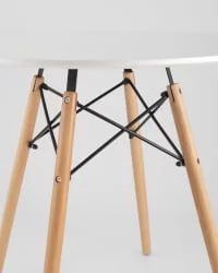 Маленький обеденный стол ДСВ Д80 Белый / DSW D80