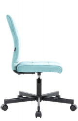 Кресло для персонала Еверпроф ЕП-300 Ткань Бирюзовый / Everprof EP-300