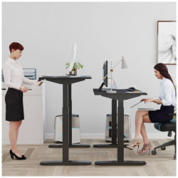 Геймерский стол ЕУРЕКА ЕРК-ЕХД-4801-Б / EUREKA ERK-EHD-4801-B