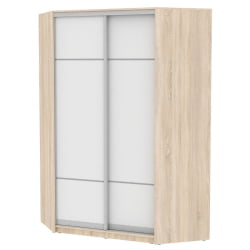 Дизайнерский шкаф ЙА-230х1400-568-3(ДСС-Белый-Д4Д4) / YA-230х1400-568-3(ДСС-Белый-D4D4)