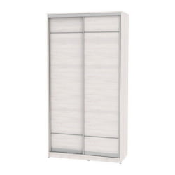 Шкаф-купе белый Б-220х120х60-1(ЯАС-Д7Д7) / B-220х120х60-1(ЯАС-D7D7)