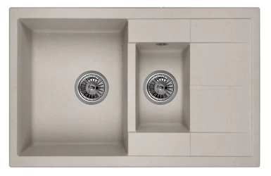 Кухонная мойка ГРАНУЛА 7802 Базальт / GRANULA