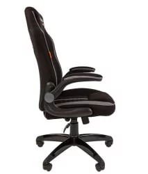 Кресло геймерское CХАИРМАН ДРАЙВ (ГАМЕ) 19 Серый-черный / CHAIRMAN (GAME)