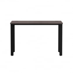 Стол прямой на металлокаркасе, опоры 45 гр Еверпроф ЕВО 254С002 Дуб Пасадена Черный / Everprof EVO 254S002