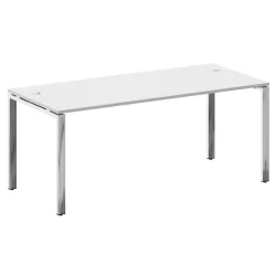 Стол рабочий руководителя МЕТАЛ СЙСТЕМ ДИРЕCТ БП.СРР-5.8 Белый / METAL SYSTEM DIRECT