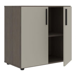 Шкаф с глухими малыми дверьми ВЕЛИОН ВЛCС 80.1 Аметист Дуб Сильвер / VELION VLCS