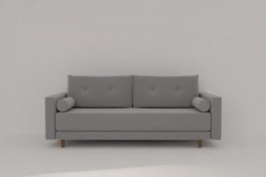 Диван прямой Санднес (Берхоусе) Цвет фасада: Кофе рогожка; Тип: Прямой; Материал фасада: Микророгожка / (Berhouse)