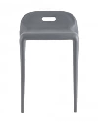 Табуретка Слеттен пластик Серый / Sletten