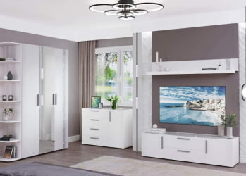 Полка навесная (лев/прав) Николь 603.29