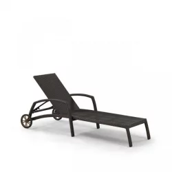 Шезлонг-лежак А35А-В53 Бровн / A35A-W53 Brown