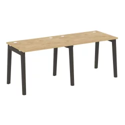 Рабочая станция ОНИКС ВООД ОВ.РС-2.1.7 Тиквуд Светлый/Темный / ONIX WOOD OW.RS-2.1.7