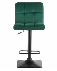 Стул барный ДОБРИН ДОМИНИC Зеленый велюр МДЖ9-88 / DOBRIN DOMINIC MJ9-88