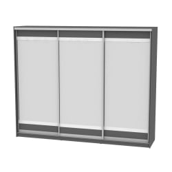 Шкаф-купе Б-230х270х60-3(Графит-Д10Д10Д10) / B-230х270х60-3(Графит-D10D10D10)