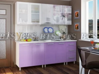 Кухня 2,0 м Люкс Акварель